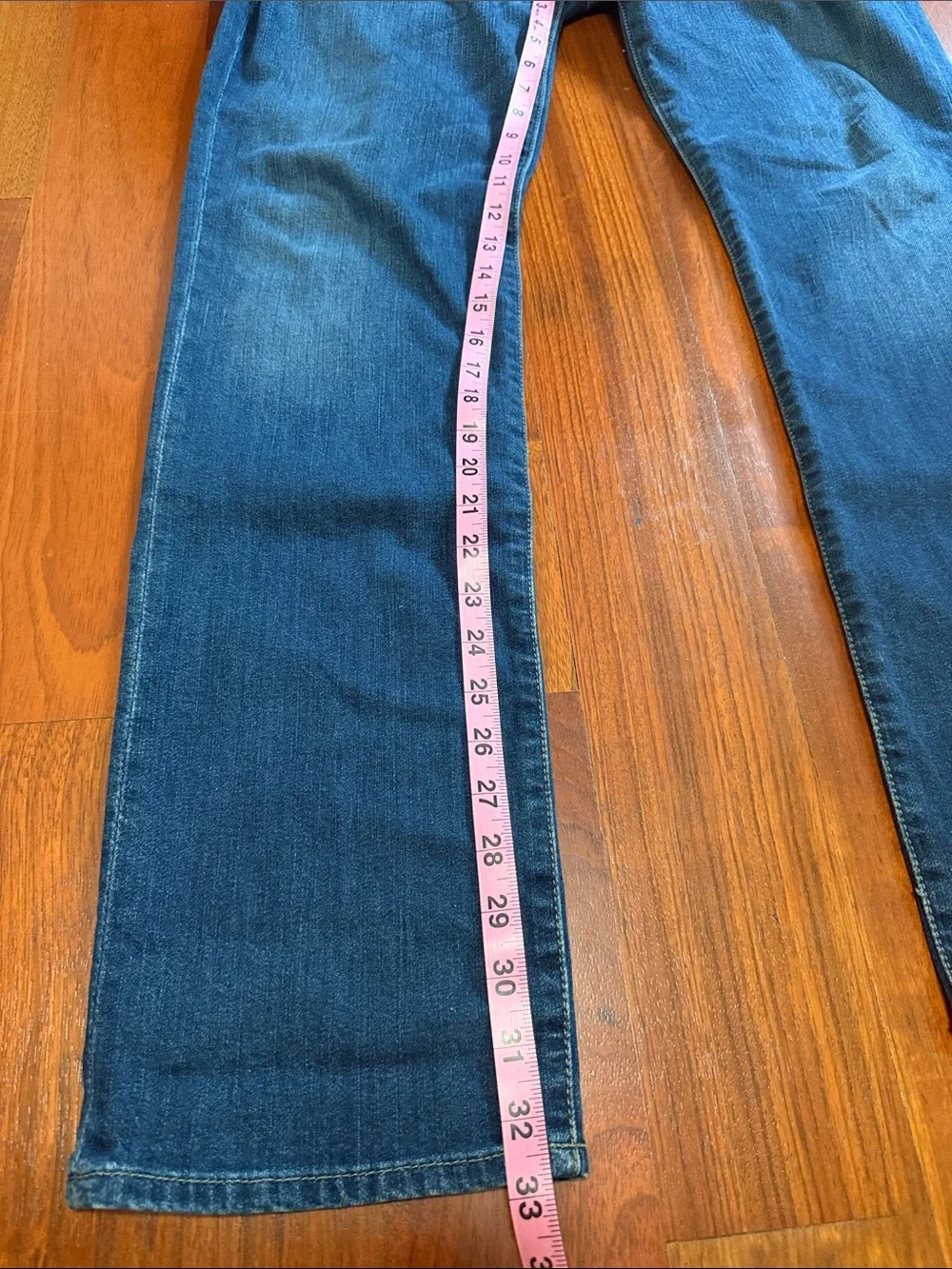 7 For All Mankind Men's Straight Leg Jeans - Indigo Blue